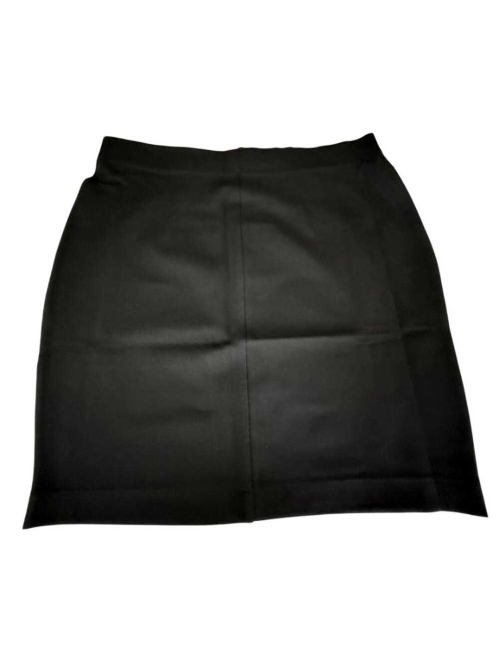 Express Womens Black Ponte Pencil Tailored Stretchy PullOn Seamless Skirt Size L - Picture 6 of 10